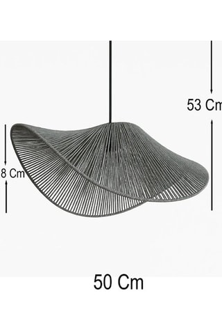 Hanglamp - Zwart - 40 W