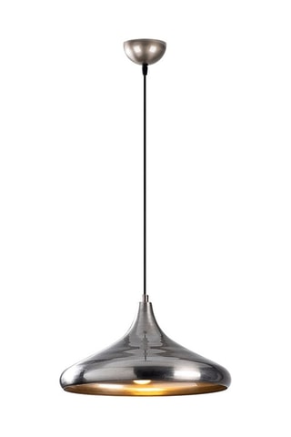 Hanglamp Berceste - Zilverkleurig - 40 W
