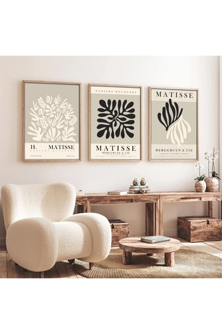 3 Wanddecoraties - Henri Matisse - 50 x 70 cm