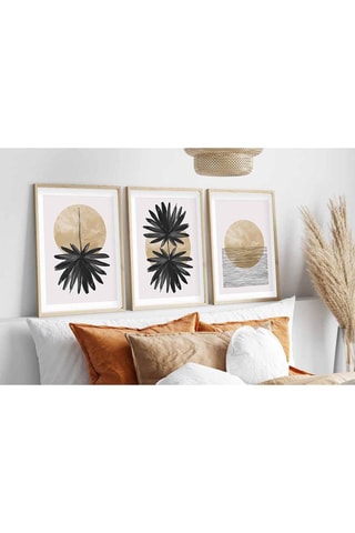 3 Wanddecoraties - 35 x 50 cm