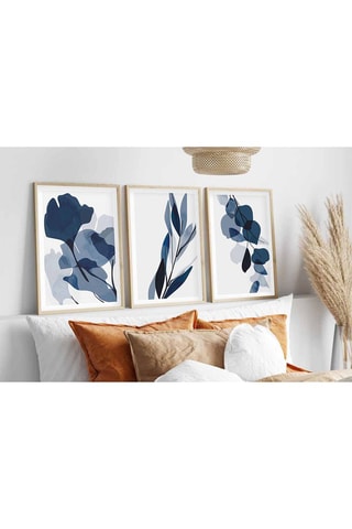 3 Wanddecoraties - 35 x 50 cm