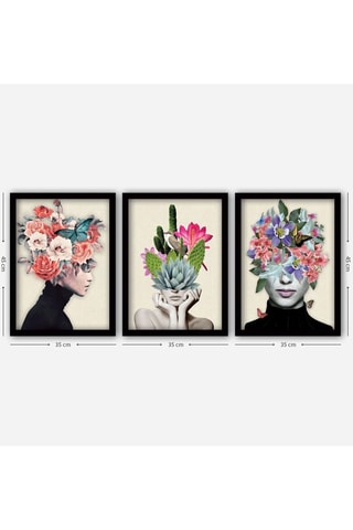 Drieluik - 35 x 45 cm