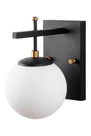 Wandlamp Zahar Zwart