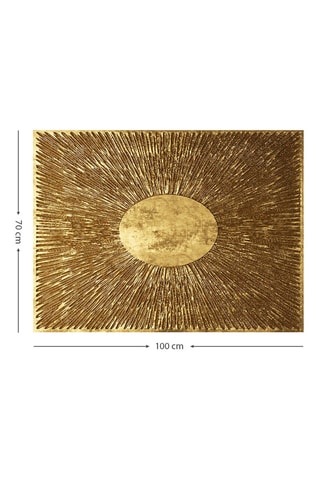 Houten Wanddecoratie - 100 x 70 cm