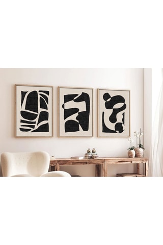 3-delige Mdf Wanddecoratie Sabine3 - 50 x 70 cm