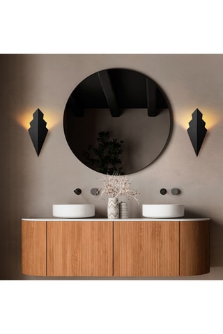 Wandlamp - Zwart - 40 W