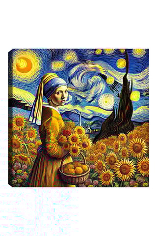 Wanddecoratie - 70 x 70 cm