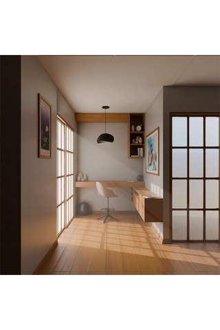 Hanglamp - Zwart - 40 W