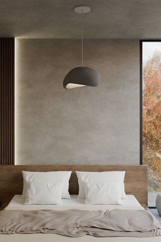 Hanglamp - Grijs - 40 W