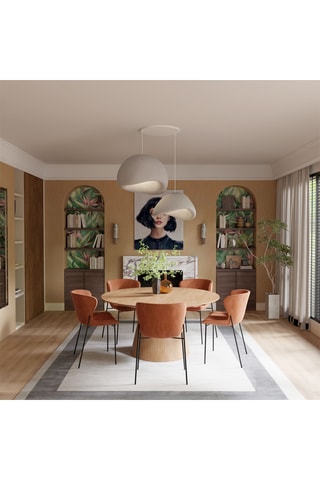 Hanglamp - Wit - 2 x 40 W