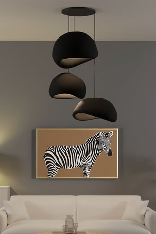 Hanglamp - Zwart - 3 x 40 W