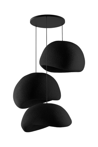 Hanglamp - Zwart - 3 x 40 W