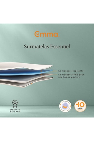 Surmatelas Second Life Emma Classic Flip reconditionné