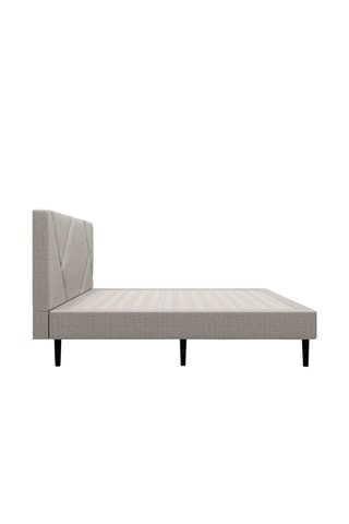 Ensemble lit Cocoon Emma + Tête de lit - Gris