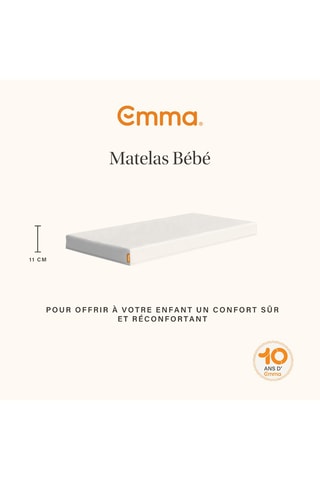 Matelas bébé Emma