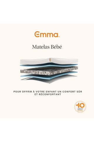 Matelas bébé Emma