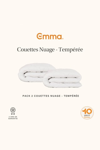 2 couettes Nuage Emma 
