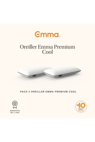 2 oreillers Premium Cool Pillow Emma