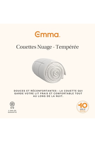Couette Nuage Emma - Légère - Blanc