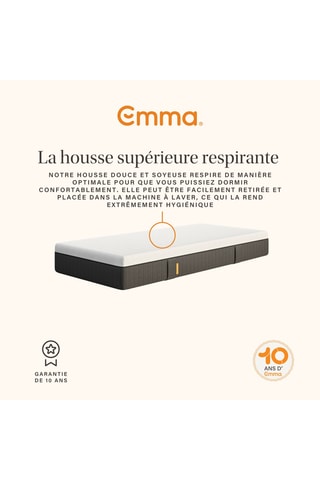 Ensemble matelas Hybride II et sommier Emma