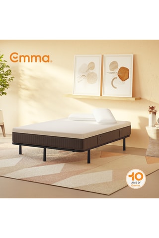 Ensemble matelas Hybride II, sommier et 2 oreillers Premium Fresh Pillow