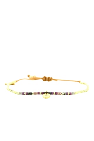Bracelet Ness - Doré et rose foncé