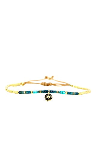 Bracelet Ness - Bleu et doré