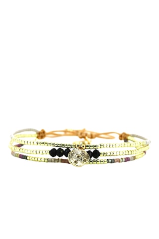 Bracelet multi-rangs Swen - Doré