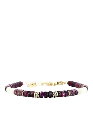 Bracelet Madison - Lépidolites, nacres, spinelles et hématites