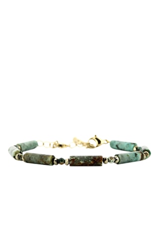 Bracelet Madison - Turquoises africaines et hématites