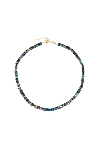 Collier Alison - Turquoises et hématites
