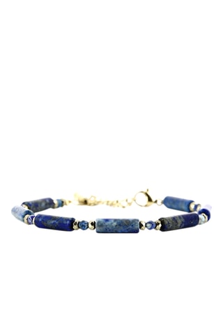Bracelet Madison - Lapis-lazuli et hématites