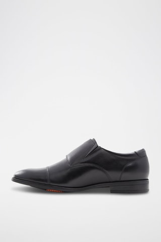 Derbys à boucles en cuir Holtlanflex - Noir
