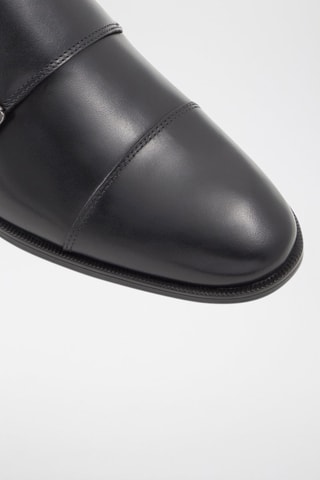 Derbys à boucles en cuir Holtlanflex - Noir