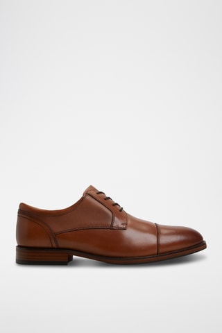 Derbys en cuir Wriggle - Camel