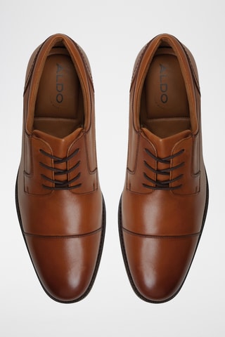 Derbys en cuir Wriggle - Camel