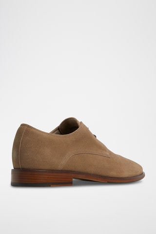 Derbys en nubuck Shirdon - Marron clair