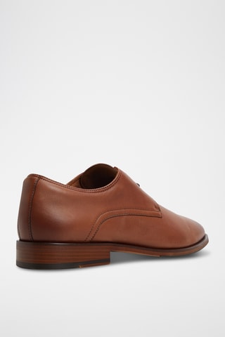 Derbys en cuir de mouton Shirdon - Camel