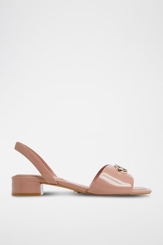 Sandales vernies Muffy - Rose poudré