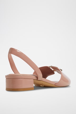 Sandales vernies Muffy - Rose poudré