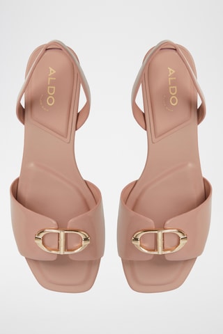 Sandales vernies Muffy - Rose poudré