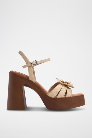 Sandales à talons Beachbloom -Beige