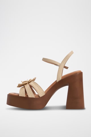 Sandales à talons Beachbloom -Beige