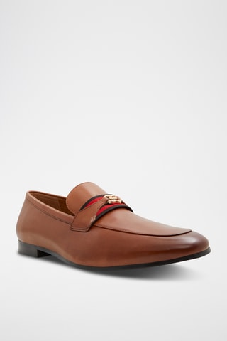 Mocassins en cuir Leopaul - Camel