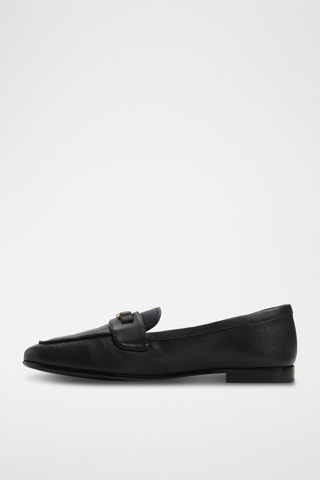 Mocassins en cuir de mouton Joana - Noir