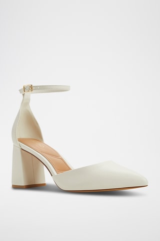 Escarpins en cuir Jan - Blanc