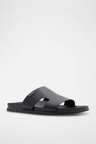 Mules en cuir Mondi-In - Noir