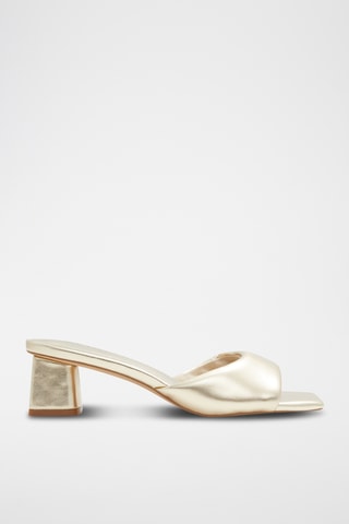 Mules à talons Aneka - Doré