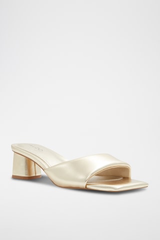 Mules à talons Aneka - Doré