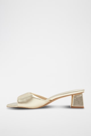 Mules à talons Aneka - Doré